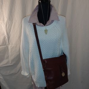 Sweater and shirt combo